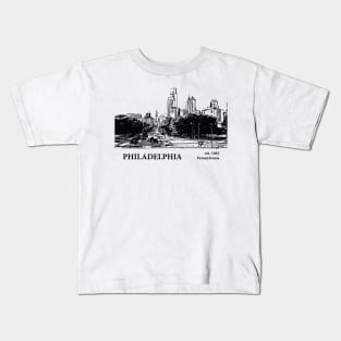 Philadelphia - Pennsylvania Kids T-Shirt